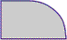 Demi-bullnose